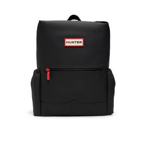 lot 1049 image: Hunter Top Clip Backpack, Smooth Black, Large - Retail $125