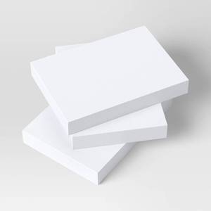 lot 1075 image: (2) 3ct Garment Christmas Gift Boxes White - Wondershop Large Paper Robe Packaging - Retail $8