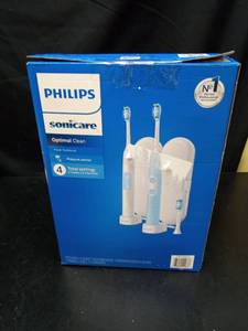 lot 1088 image: Philips Sonicare Electric Toothbrush Set with Charging Station - Retail $45