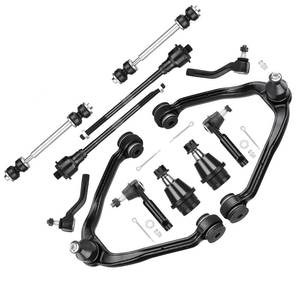 lot 1111 image: KRGUOD Front Upper Control Arm Suspension Kit Fit for 1999-2006 Chevy Silverado Sierra 1500 2000-2006 Suburban Yukon Tahoe 2002-2006 Avalanche Escalade with Ball Joint K80942 K80826-12 pcs - Retail $117