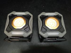 lot 1148 image: Duracell 1500 Lumen Work Lights, 2 Count - Retail $0