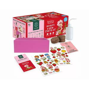 lot 1198 image: Garden Republic Jr. Strawberry Shortcake Decorate and Grow Starter Kit - Retail $30