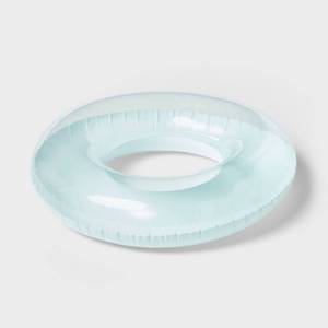 lot 1199 image: 31 Tube Solid Water Floats and Inflatables Blue - Sun Squad Pool Toys for Kids - Retail $6