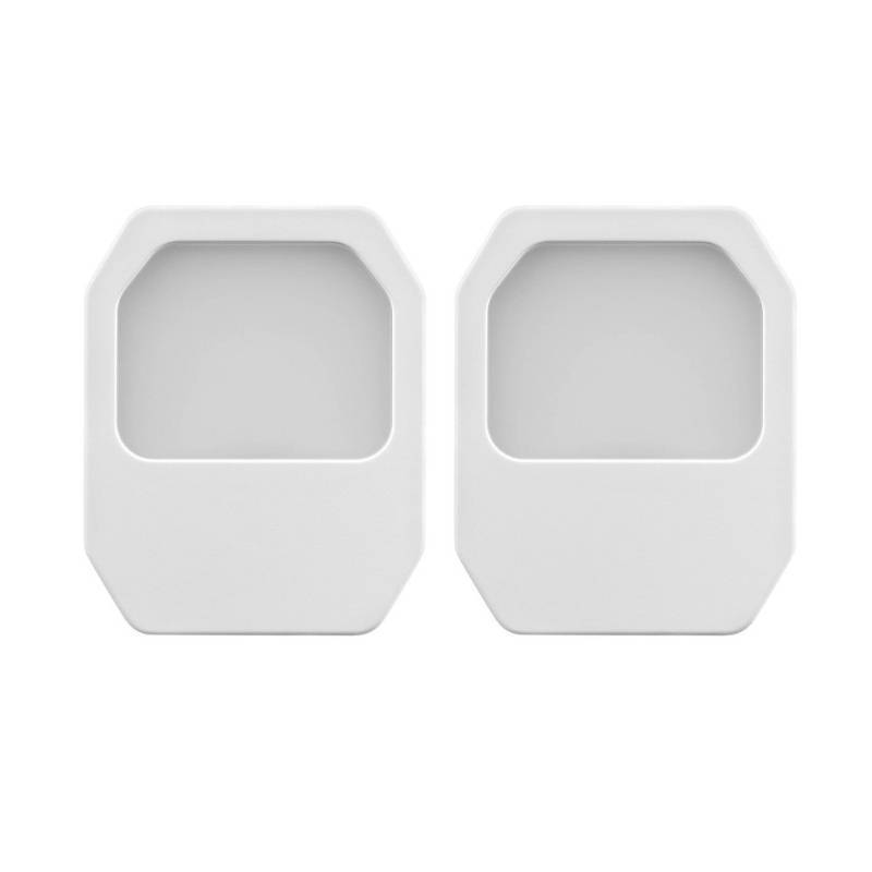 lot 2065 image: Globe Electric 2pk LED Always on Flat Panel Night Lights - Retail $7