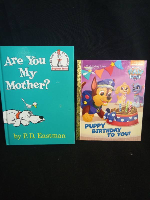 lot 2011 image: Classic Childrens Book Bundle - Are You My Mother and Paw Patrol - Retail $12