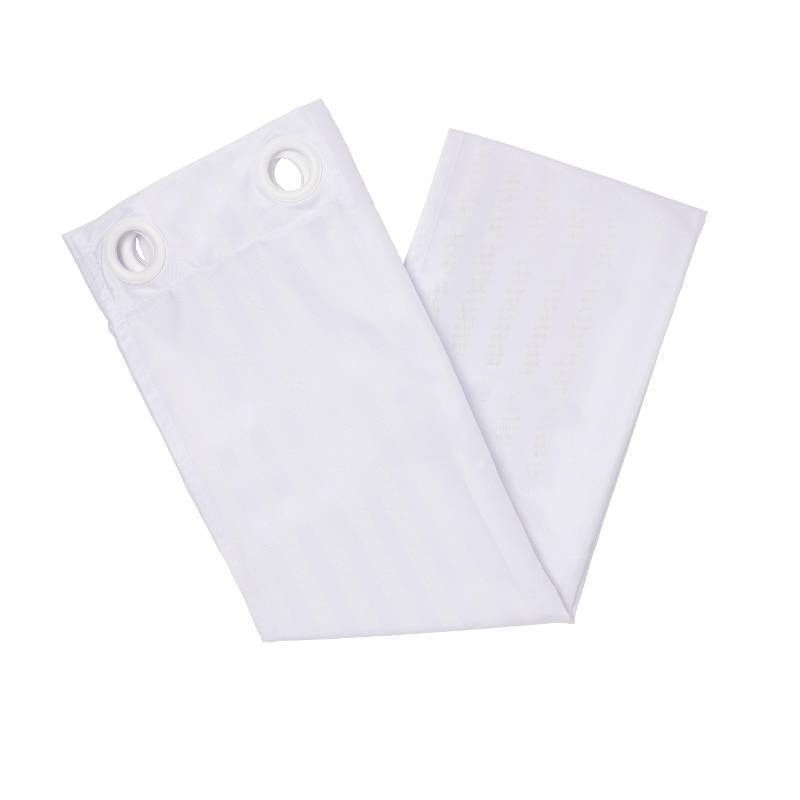 lot 2069 image: Medline Transfer Bench Shower Curtain, Standard Size, Machine-Washable, White, for Senior, Elderly, Disabled, or Adults and Patients, 1 Ct.