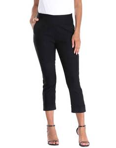 lot 2131 image: Capri Pants for Women with Pockets Cropped Work Pants Black - 14 - Retail $35