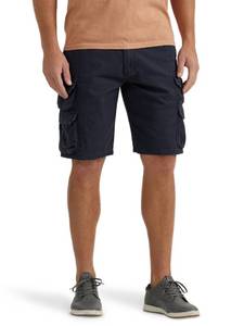 lot 2151 image: Wrangler Authentics Mens Premium Twill Cargo Short, Black 38 - Retail $23