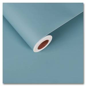 lot 3608 image: CRE8TIVE 24x354 Ocean Blue Wallpaper Peel and Stick Large Size Thick Durable Light Blue Contact Paper Waterproof Self Adhesive Decorative Vinyl Paper for Bedroom Bathroom Walls Countertops Cabinets - Retail $45
