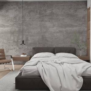 lot 3636 image: 3yecao 48x354 Extra Wide Thick Large Size Light Grey Concrete Wallpaper Peel and Stick Industrial Gray Concrete Cement Contact Paper Waterproof Wall Sticker for Bedroom Garage Basement Store Walls - Retail $130