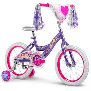 Huffy Disney Princess Kids' Bike - 16" Wheels - Training Wheels - Purple - Retail: $120