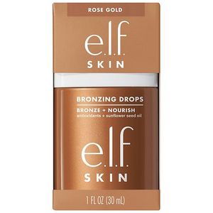lot 57088 image: e.l.f. SKIN Bronzing Drops - Rose Gold - 1 fl oz - Retail $17