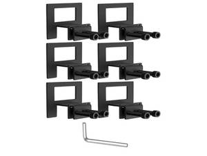 lot 57090 image: Non Slip Mattress Gaskets for Bed Frame, 6 Pcs Mattress Holder in Place Gripper, Anti-Slip Baffle Fit for Metal - Retail $25