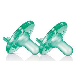 lot 57125 image: Philips Avent Soothie - 0-3m - Green - 2pk - Retail $40