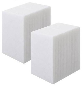 lot 57134 image: 40 Pcs White Scrub Pads Light Duty Scouring Non Woven Pad Non Scratch Abrasive Hand Multipurpose Scouring Sponge Multi Surface Scrubber Pads for Cleaning Polishing Home(4 x 6 Inch,White) - Retail $8