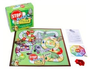 lot 57141 image: Stop, Relax & Think A Game to Help Impulsive Children Think Before They Act - Retail $50