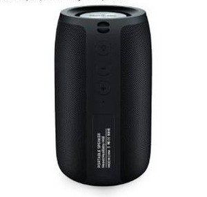 lot 57180 image: M68 Portable Bluetooth Speaker, Bluetooth Speakers Wireless with Deep Bass, Small Waterproof Speaker for Home and Outdoor Use, Dual Pairing, FM Radio, USBAUX Input, 24H Playtime,Black - Retail $25