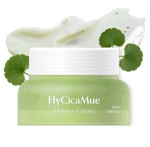 lot 57189 image: Defence Cream  Barrier Repair Moisturizer for Soothing, Recovery  Cica, Hyaluronic Acid, Vegan Mucin  Calming Sensitive Skin, Sebum Control, Boosting Hydration  Korean Skin Care - Retail $15