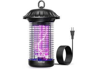 lot 57190 image: Buzbug LED Bug Zapper Indoor Outdoor, Up to 50000 Hrs Lifespan Lamp, Energy Saving & Dual Band Attraction, 5.6 ft Power Cord, High Voltage Mosquito Fly Zapper Trap Killer. VISIBLE USE. - Retail $50