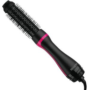 lot 57234 image: REVLON One-Step Hair Dryer and Styler - Root Booster Round Brush for Styling, Dryer Brush for Fast and Easy Salon-Quality Blowout, More Shine and Less Frizz (1-12 in) - Retail $50