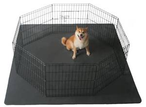 lot 57239 image: Dog Pee Pads Reusable 72x72 Inch, Fast Absorbent Puppy Pads with Washable, Waterproof, Non Slip, Quick Dry Dog Pads for Puppy Pen - Retail $20