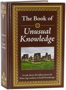 lot 19649 image: The Book of Unusual Knowledge Big Book of Fascinating Facts & Information  Hardcover Gift for Trivia Buffs, Curious Minds, Adults, Dad & Knowledge Seekers - Retail $10