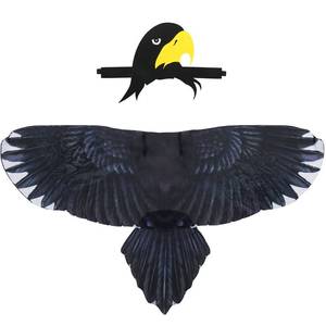 lot 19671 image: IROLEHOME Bird-Costume-Parrot-Wings for Kids with Bird Headbands, Boys Girls Eagle Dress-up Cape Christmas Gifts Party Favors - Retail $13
