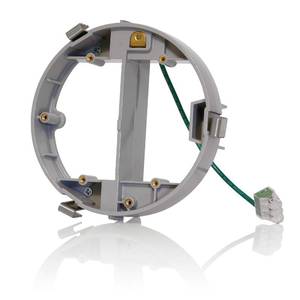 lot 19751 image: Leviton Leveling Ring for Concrete Floor Box System, FBLEV-GY - Retail $20