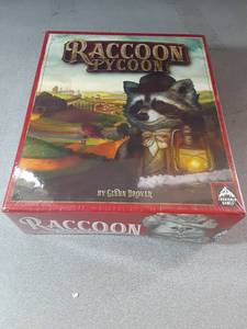 lot 19773 image: Raccoon Tycoon Board Game by Glenn Drover - Retail $35
