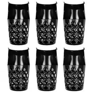 lot 19782 image: Lumirio 6 Pack Pool Table Pockets, Large Capacity Replacement Pockets for Billiard Tables, Heavy Duty Plastic Web Pocket (Set of 6) - Retail $32