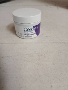 lot 29792 image: CeraVe Skin Renewing Night Cream - Retail $12