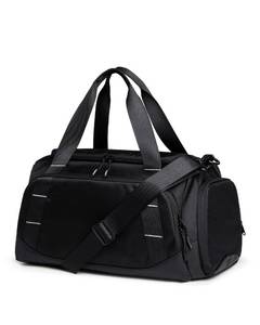 lot 29798 image: Prokva Small Gym Bag for Men, Travel Duffle Bag with Shoe Compartment, 16L Carry On Weekender Duffel Bag for Sports, Workout and Travel, Black - Retail $30