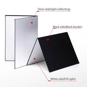 lot 44371 image: Photography Reflector Cardboard, Light Control Board for Studio Photography (1 Pack, 17 x 12 Inch) - Retail $17