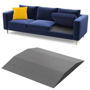lot 44384 image: Sellmazon Couch Cushion Support, Trapezoid 40D Sofa Cushion Support for Sagging Couch Seats, High Density Foam Furniture Seat Sagging Repair (Grey 1p)