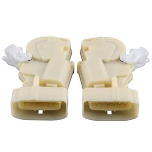 lot 44395 image: Carbhub Door Lock Actuators Front Left and Right Compatible with Toyota Celica 1.8L 2000 2001 2002 2003 2004 2005 Replaces Parts Number 69030-20500 6903020500 6904020550 69040-20550 - Retail $20