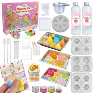lot 44406 image: Wesfen Mini Squishy Kit Easy-to-Use Squishy Kit - 11 AB Liquid Silicone, Taba Squishy Kit (mini) - Retail $19