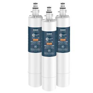 lot 44982 image: Crystala Filters Replacement for GE RPWFE, RPWF (with CHIP) Refrigerator Water Filter, Compatible with WSG-4, WF277, GFE28GMKES, PFE28KBLTS, GYE22HMKES, DFE28JSKSS, GFE28GYNFS, GFD28GYNFS, 3 Pack - Retail $87
