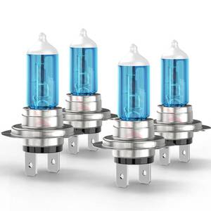 lot 44987 image: SYJIIP For BMW 320i 323i 325i 328i 328D 330E 335i 335is 335D 340i Halogen Headlight Bulbs 2007 2008 2009 2010 2011 2012 2013 2014 2015 2016, H7 High and Low Beam, 6000K White, 300% Brightness, 4 PCS - Retail $33