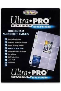 lot 22098 image: Ultra Pro 9 Pocket Pages Platinum Series 100 Pages of Card Sleeves for Trading Baseball Card Binder, -Pokemon and Baseball Card Sleeves - Retail $24