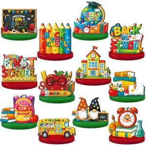 lot 29896 image: Wesiti 12 Pcs Eid Mubarak Party Decoration Islamic Eid Mubarak Table Decorations Hollow Moon Star Church Wooden Centerpiece Ramadan Table Topper Decor for Tiered Tray Decor Gifts Party Favor