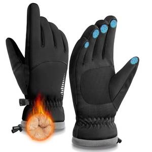 lot 29897 image: SIMARI Winter Waterproof Warm Gloves Women Men with Touchscreen Fingers, Ski Snow Windproof for Cold Weather Thermal, for Running Hiking Driving Cycling Outdoor Sports Daily Work - Retail $14