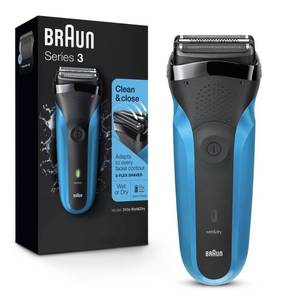 lot 31656 image: Braun Electric Razor for Men, Series 3 310s Electric Foil Shaver, Rechargeable, Wet & Dry - Retail $46