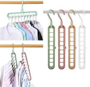 lot 45065 image: YZ BY YIZHE 9 space saving hanger organizer - Retail $22