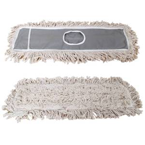 lot 45075 image: JINCLEAN 2 Pack of 24 Cotton Refills for Industrial Class Floor Dust mop Series Can be fit with Others - Retail $20