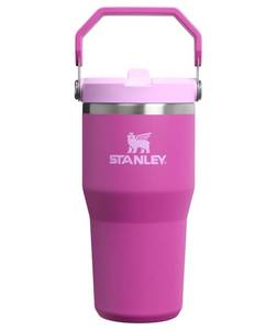lot 45089 image: STANLEY IceFlow 2.0 Flip Straw Tumbler with Handle 20 oz  Twist On Lid and Flip Up Straw  Leakproof Water Bottle  Insulated Stainless Steel  BPA-Free  Blue - Retail $30