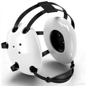 lot 45099 image: Halloscume 1 Pcs Kids Wrestling Headgear with Adjustable Ear Guard Straps MMA Jiu Jitsu Grappling Protective Headgear for Youth Adults Men Women Comfortable Training & Tournament (Whiteblack) - Retail $27