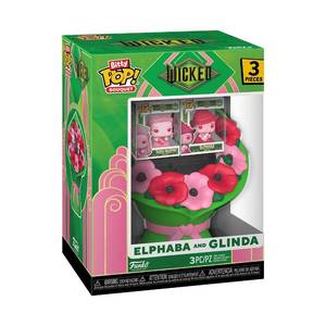 lot 45127 image: Funko Pop Bitty Bouquet Valentines - Elphaba and Glinda - Gift Idea - Official Merchandise - Toys for Kids & Adults - for Collectors and Display - Retail $17