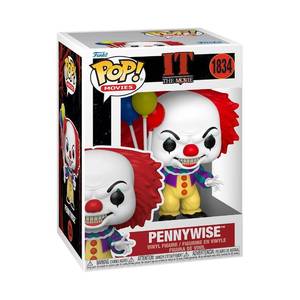 lot 45133 image: Funko Pop Movies Pennywise - (1990) - IT - Collectable Vinyl Figure - Gift Idea - Official Merchandise - Toys for Kids & Adults - Disney Fans - Model Figure for Collectors and Display - Retail $15