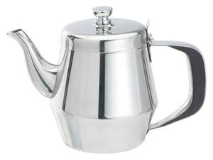 lot 22124 image: WINCO Gooseneck Teapot, Silver - Retail $13