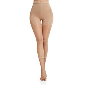 lot 29972 image: Takusun Shapewear Leggings For Women High waisted Footless Pantyhose Capri Tummy Control Body Shaper Nude - Retail $13